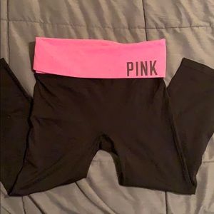 Vintage Pink Capri leggings